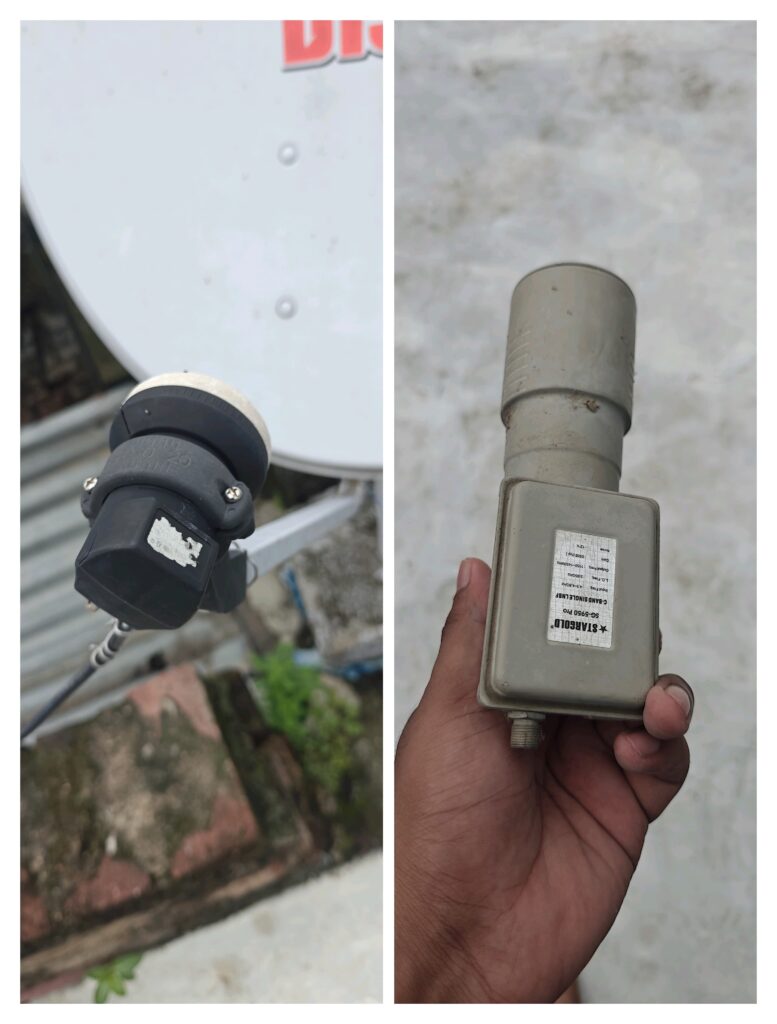 Difference between ku band and c band lnb